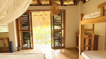6 habitaciones, internet y ropa de cama