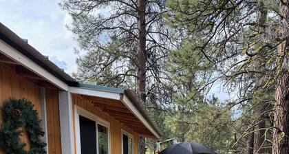 Charming cabin in delightful Republic with AC