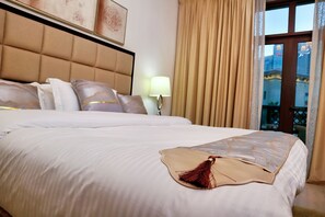 Room - FullView BurjKhalifa and Fountan-Souk Al Bahar Dream View Holiday Homes (Dubai)