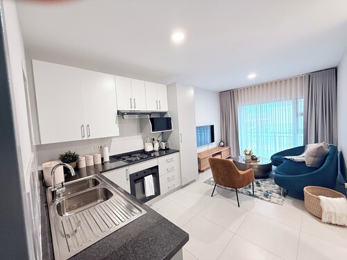 Urban Bleu | Stylish 1-Bed Apartment in Gaborone, Perfect for Business & Leisure