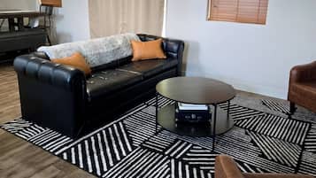 TV connectée, cheminée, livres, chaßne hi-fi