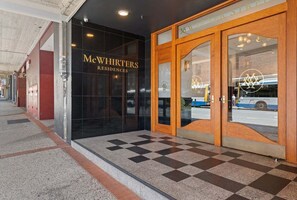 Exterior detail - Luxe 4BR Loft in Valley w/ Rooftop Tce & Parking (Brisbane)