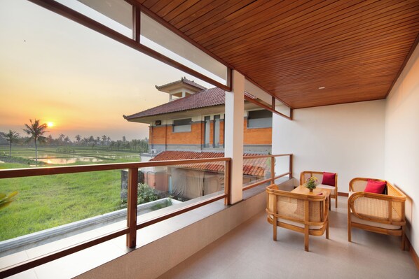 Deluxe-Villa, 2 Schlafzimmer, eigener Pool | Wohnbereich