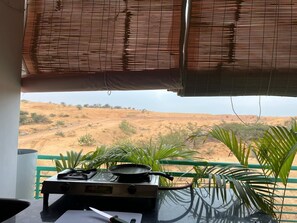 Overnattingsstedets uteområder