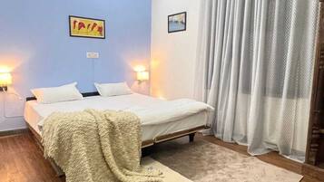 2 habitaciones, internet y ropa de cama