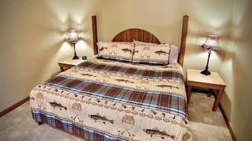 1 makuuhuone, vuodevaatteet