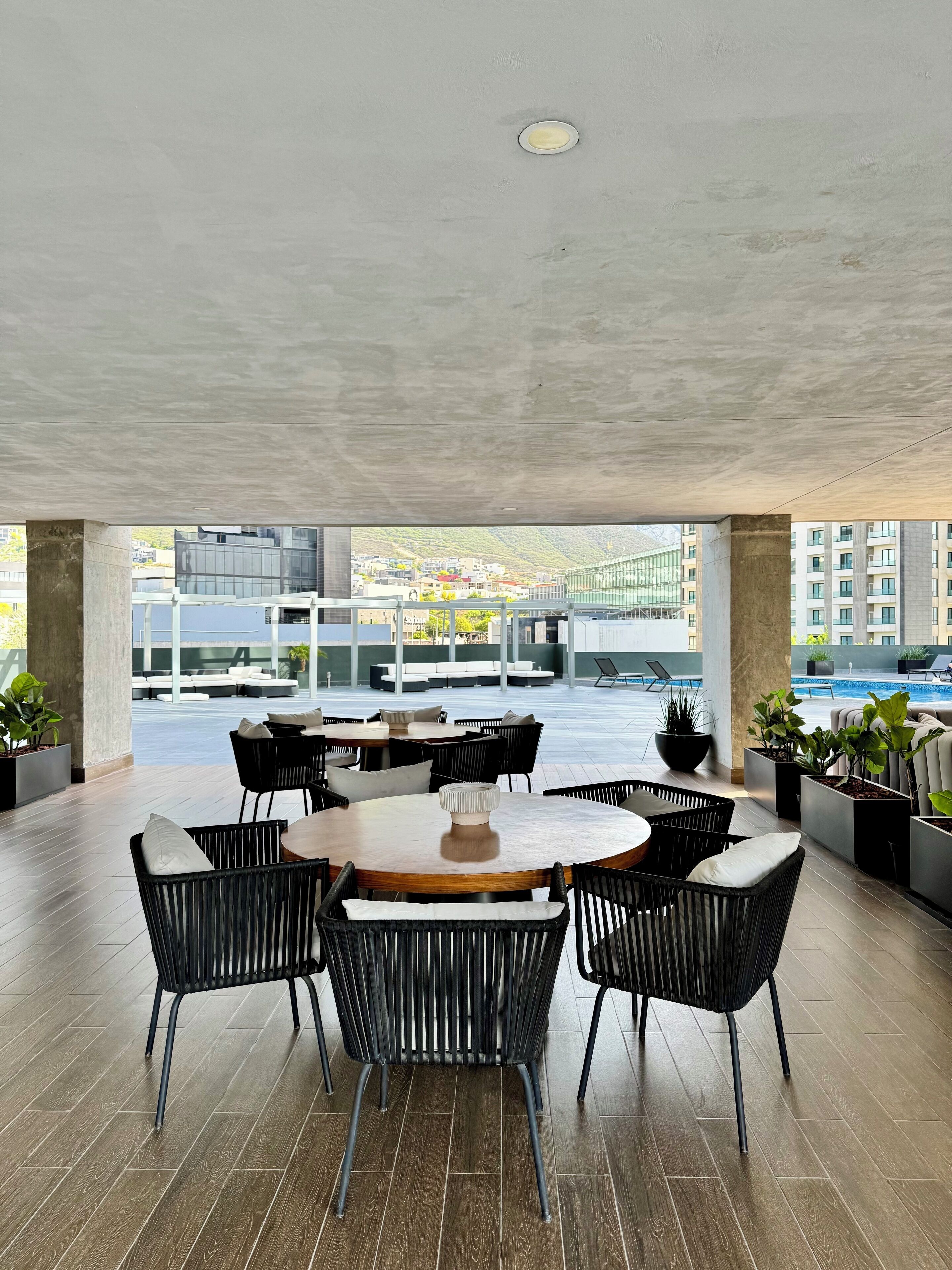 Udendørs spisemuligheder