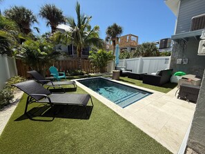 Piscine chauffée