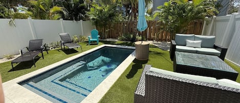 Piscine chauffée