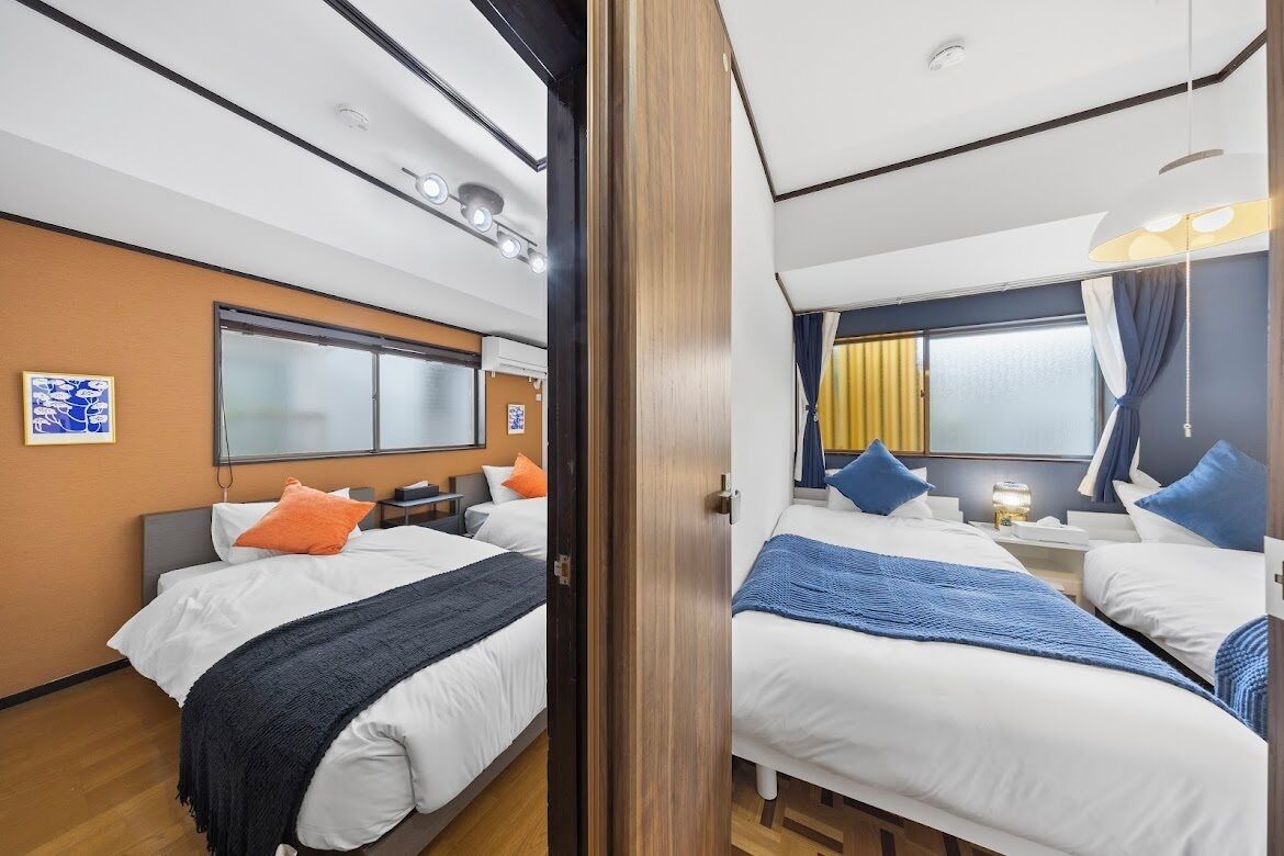 4 間睡房、熨斗/熨衫板、免費 Wi-Fi、床單