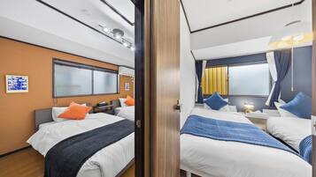 4 bedrooms, iron/ironing board, free WiFi, bed sheets