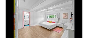 5 bedrooms, iron/ironing board, WiFi, bed sheets