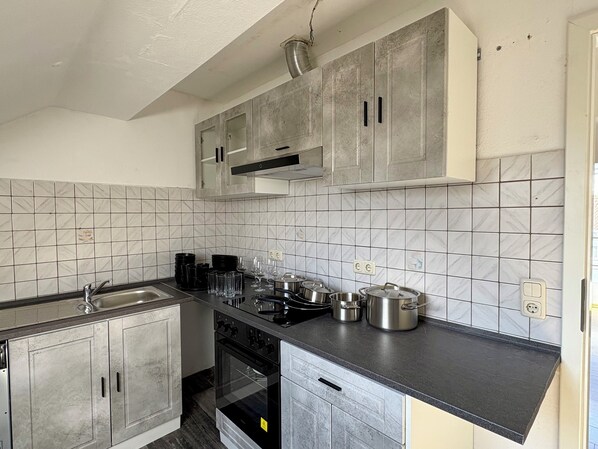 Oven, stovetop, dishwasher