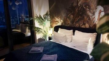 1 sovrum, strykjärn/strykbräda, wi-fi och sängkläder