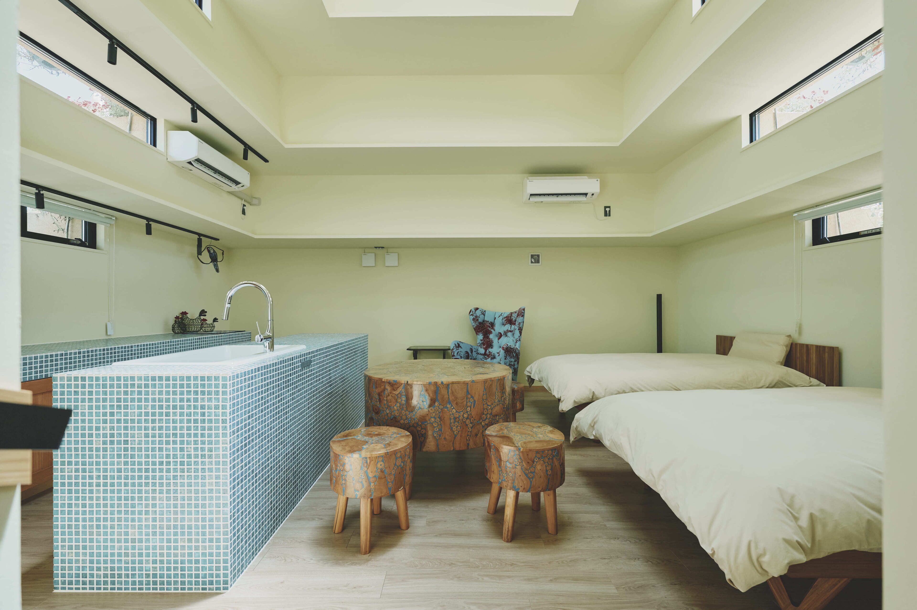 別墅, 非吸煙房 (HANA) | 私人廚房 | 雪櫃、爐具、廚房用具/餐具/器皿