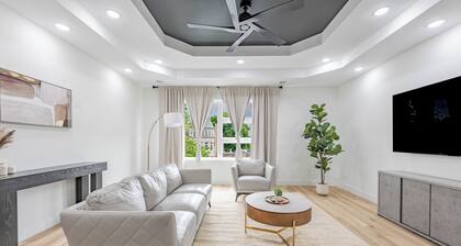 Spacious 3BDR Luxury Penthouse 10 min from Downtown Chicago