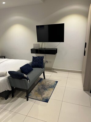 Desk, iron/ironing board, free WiFi