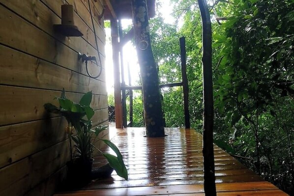 Property grounds - Tree house perched among the trees (Deshaies)