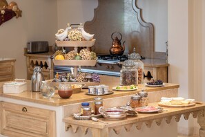 Petit déjeuner buffet compris tous les jours