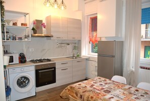 Microwave, oven, stovetop