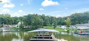 Property grounds - Lakefront 2BR Retreat w/ Dock Access+Scenic Views (Edwards)