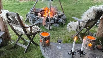 Overnattingsstedets uteområder