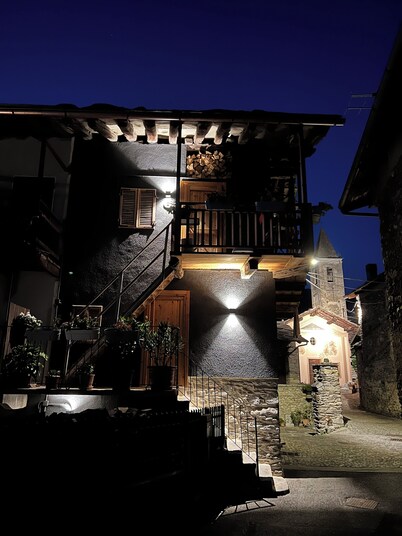 Possibly the most romantic house in the Italian alps.