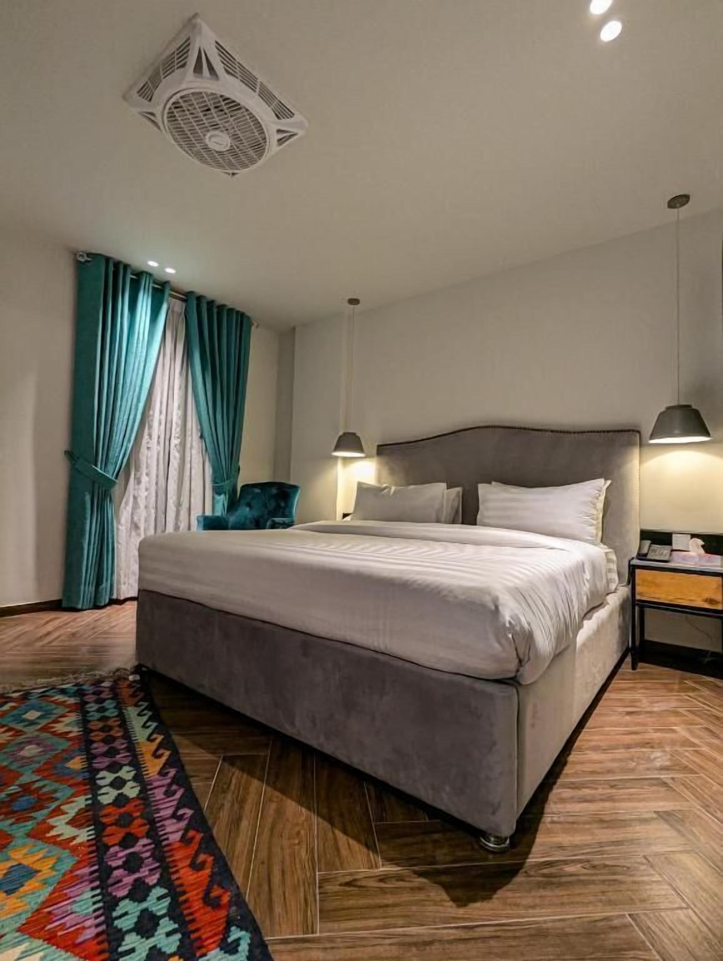 Deluxe Double Room, City View | Down comforters, desk, free WiFi