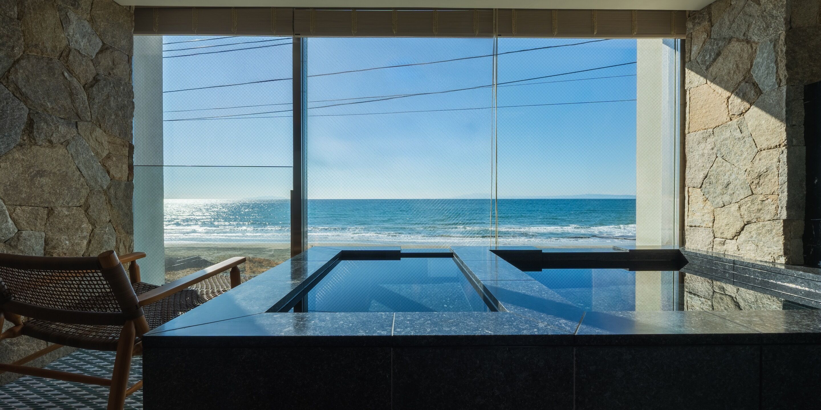 别墅, 允许带宠物, 海洋景观 | 浴室