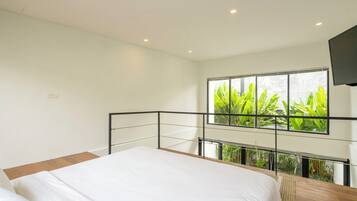 1 bedroom, iron/ironing board, Internet, bed sheets