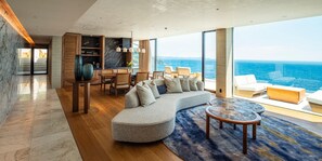 Suite – president, 2 soverom, privat basseng, havutsikt (Hot Spring, Non Smoking) | Minibar (inkludert), safe på rommet og barnesenger (inkludert)