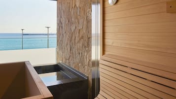 Free toiletries, hair dryer, slippers, towels