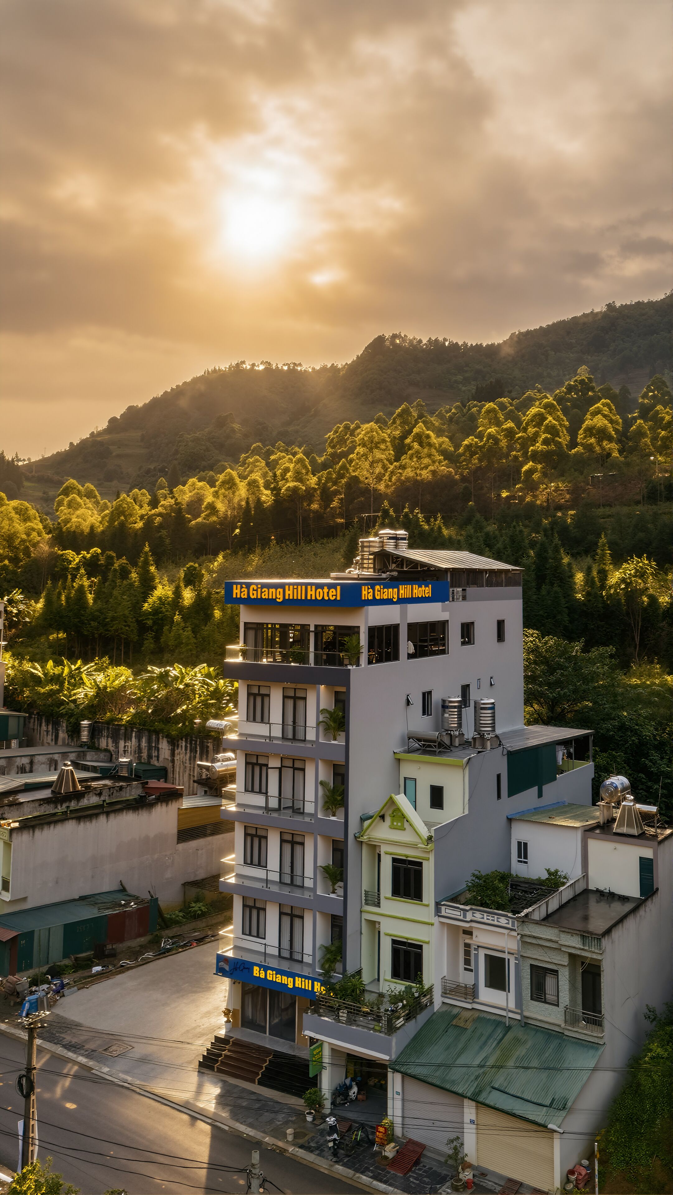 Fachada da propriedade