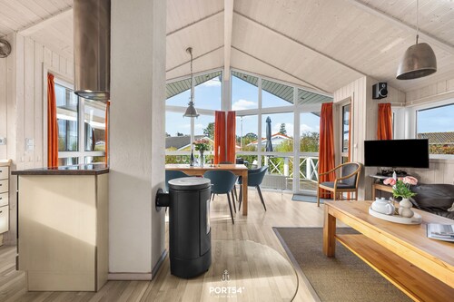 Skandinavisches Ferienhaus Möwenstübchen mit Sauna, Whirlpool und Klimaanlage