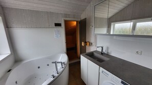 Een douche, een haardroger