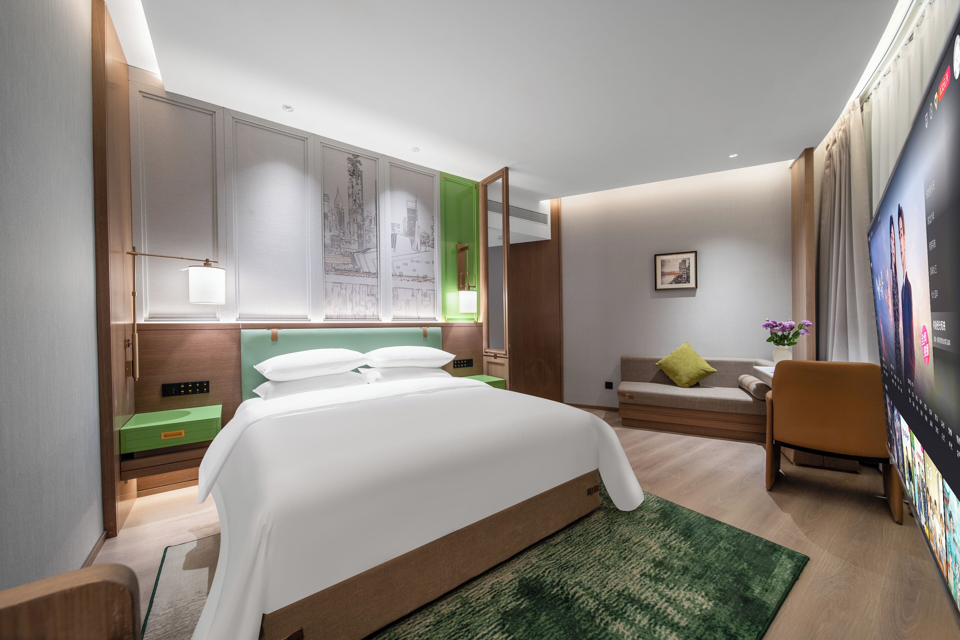 베이직 싱글룸 | 책상, 노트북 작업 공간, 다리미/다리미판, 무료 WiFi