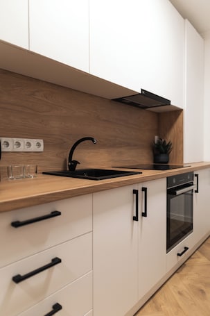 Comfort Apartment | Private kitchen. Nest Inn Velvet Apartment