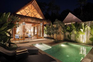 Villa estándar, vista al valle | Alberca privada