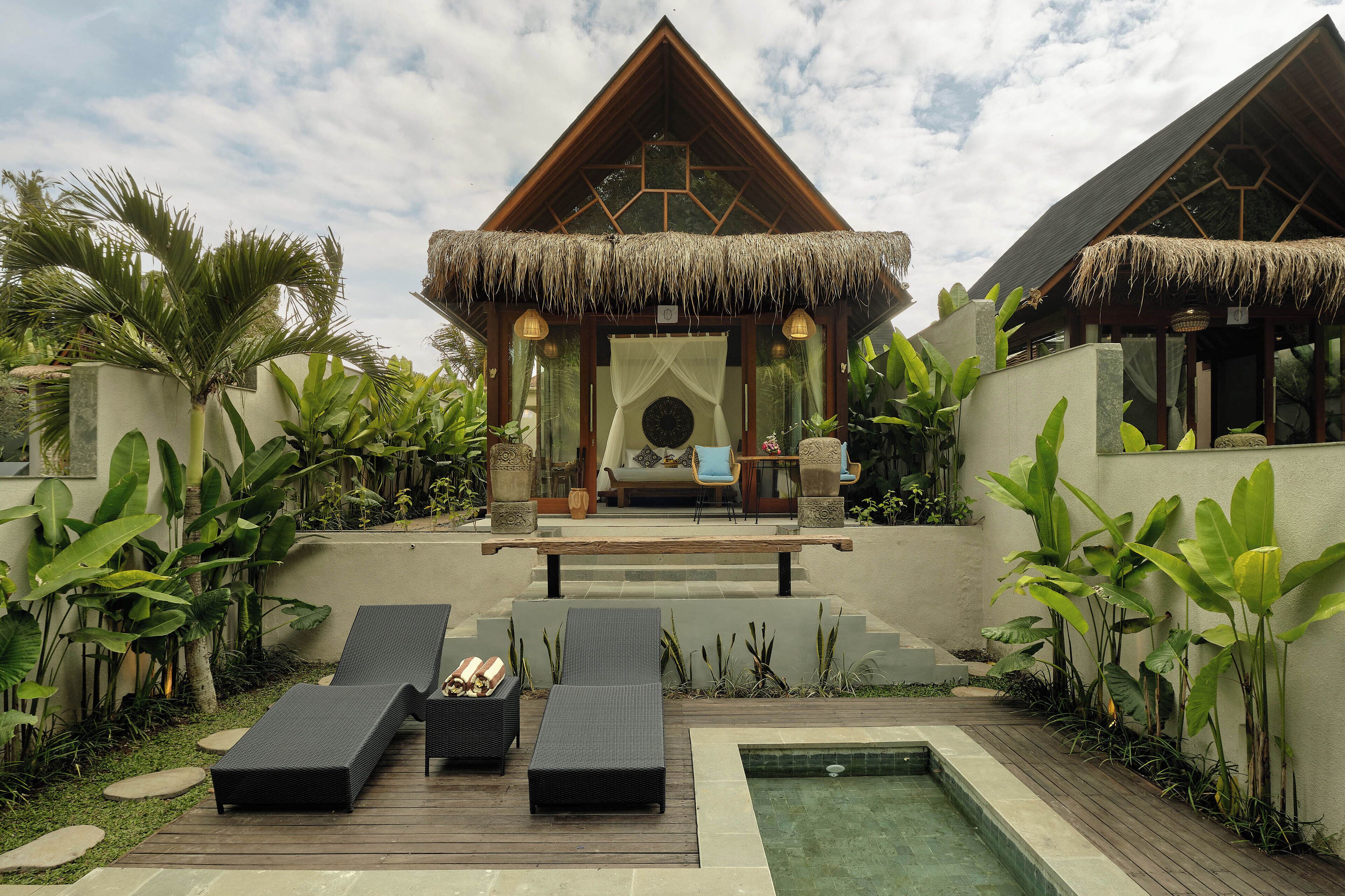 One Bedroom villa private pool with Jungle view | Terrace/patio