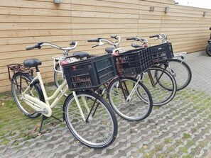 Property grounds - Boathouse Amsterdam with bikes (Amsterdam)