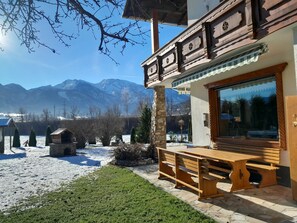 Outdoor dining - House WASTL Apartment 130m2 (Top apartment 3 bathrooms, 3 WC, 4 TVs) (Pichl)