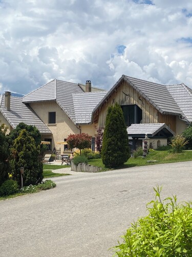 Champsaur : Gîte authentique 1250m - Vue exceptionnelle montagne - Jardin
