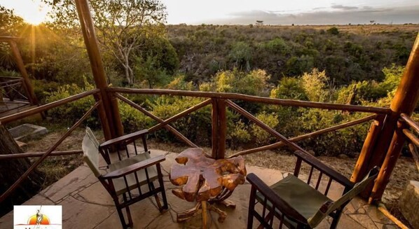 Superior Single Room, Balcony, Garden View | Balcony view