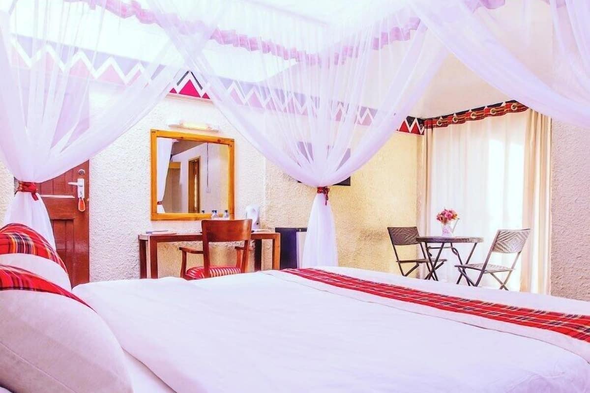Free WiFi, bed sheets