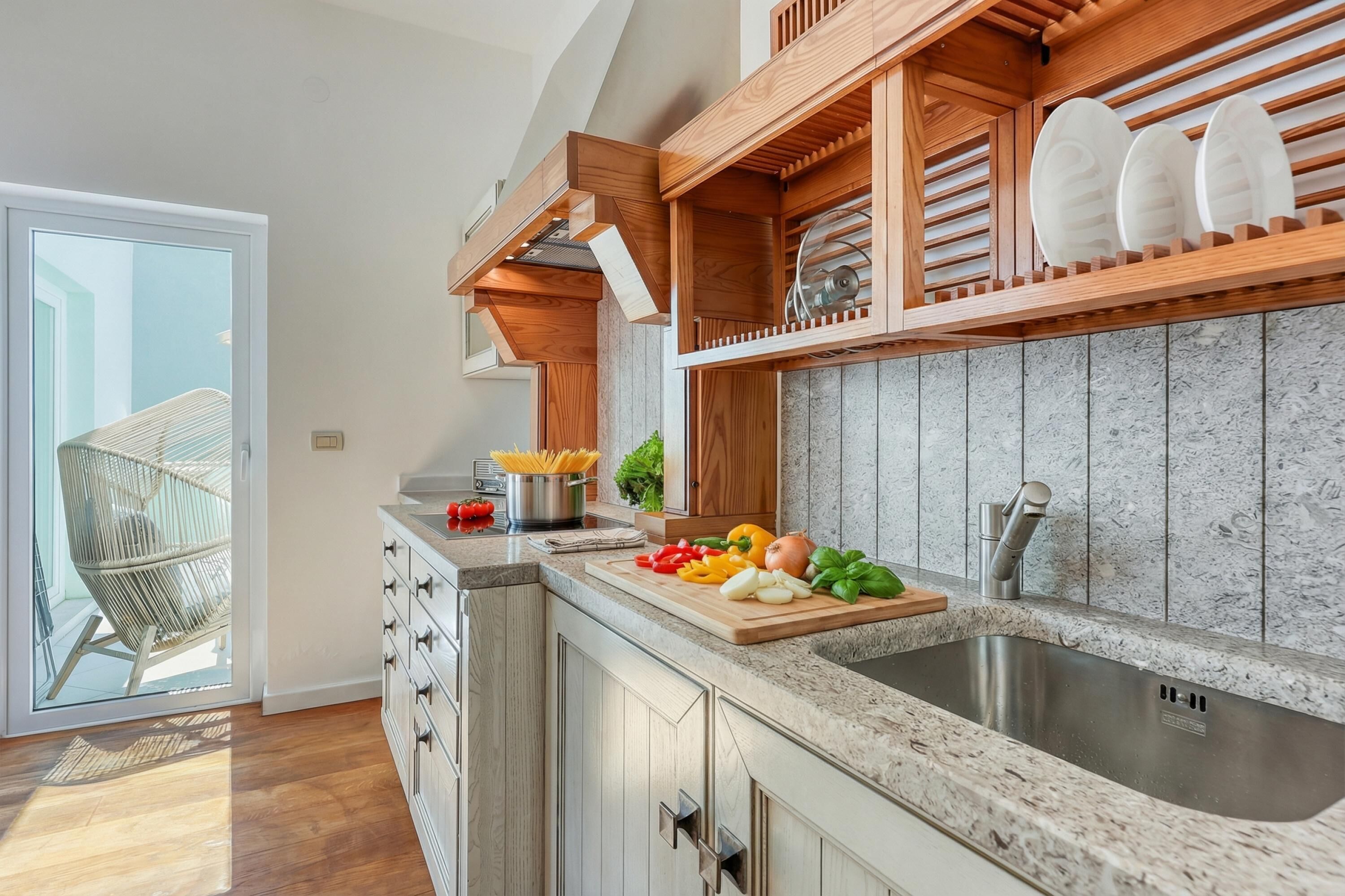 ثلاجة، فرن، موقد طهي مسطح، غسالة أطباق