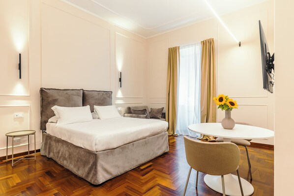 1 chambre, fer et planche Ă repasser, Wi-Fi gratuit, draps fournis