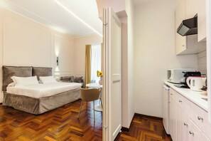 1 chambre, fer et planche Ă repasser, Wi-Fi gratuit, draps fournis