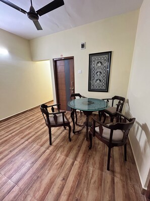 Interior entrance