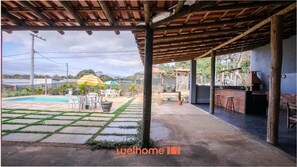 Outdoor dining - Sitio em Jaboticatubas com piscina e lazer (Jaboticatubas)