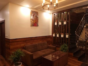 Lobby sitting area